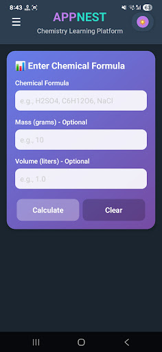 Chem Nest ekran görüntüsü