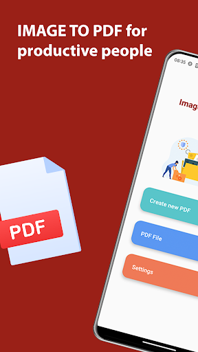 Görüntüden PDF'ye Dönüştürücü ekran görüntüsü