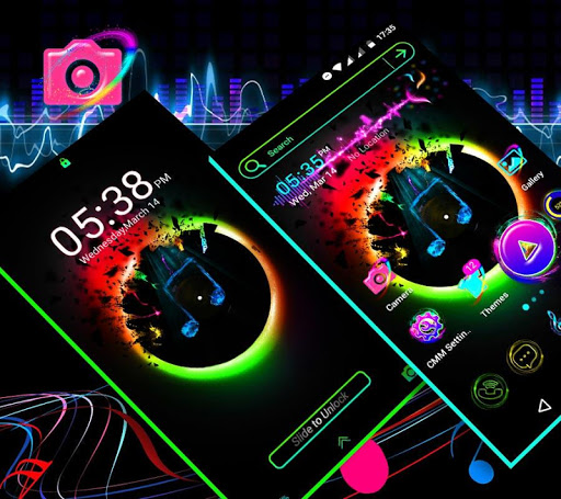 Music Launcher Theme ekran görüntüsü