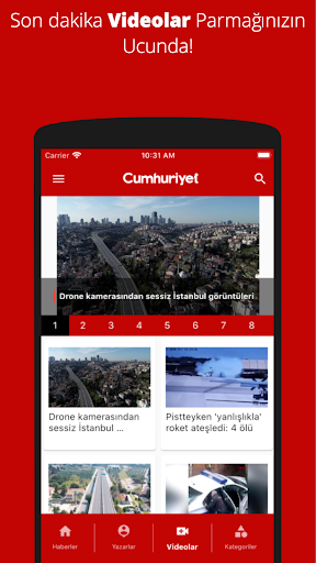 Cumhuriyet ekran görüntüsü