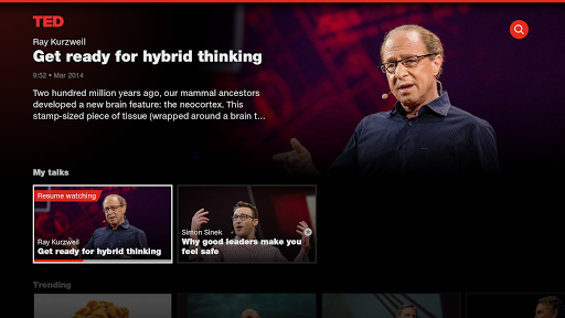 TED TV ekran görüntüsü