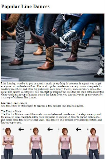 How to Line Dancing ekran görüntüsü