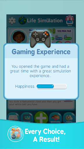 World Life Simulation ekran görüntüsü