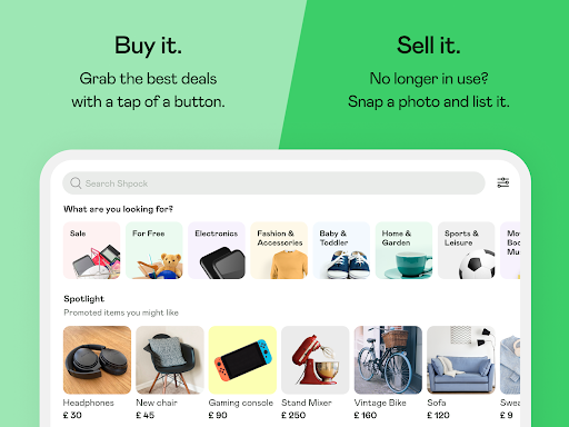 Shpock: Buy & Sell Marketplace ekran görüntüsü