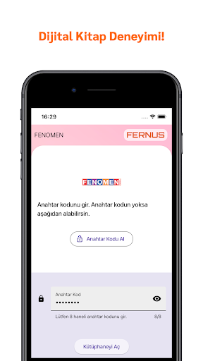 Fenomen Mobil Kütüphane ekran görüntüsü