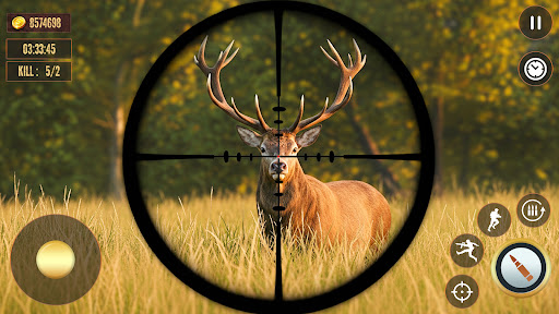 Wild Animal Sniper Shooting 3D ekran görüntüsü