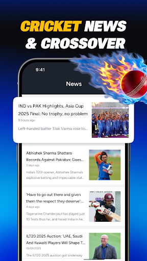 Cricket Score: Live Stats ekran görüntüsü