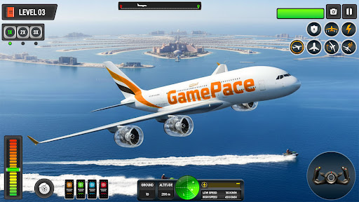 Aeroplane Flying Game Offline ekran görüntüsü