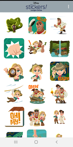 Disney Stickers: Jungle Cruise ekran görüntüsü