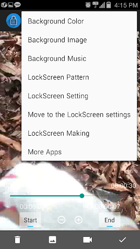 Video LockScreen Setting ekran görüntüsü