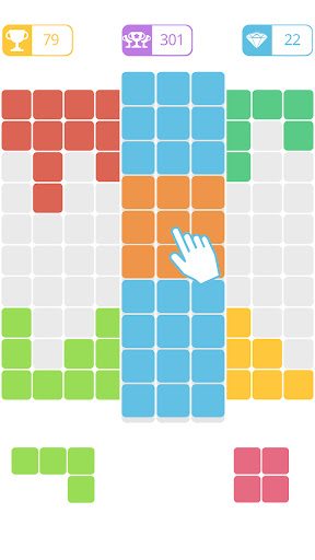 10x10 : fill the grid ! ekran görüntüsü