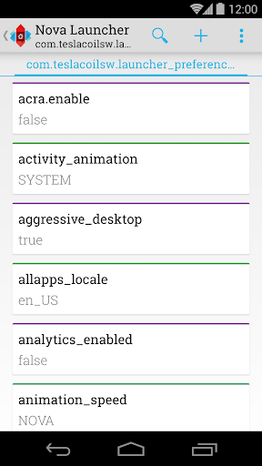 Preferences Manager ekran görüntüsü