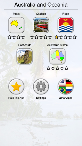 Australian States and Oceania ekran görüntüsü