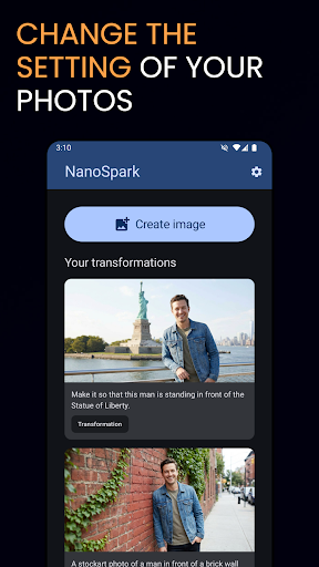 NanoSpark : AI Image Editor ekran görüntüsü