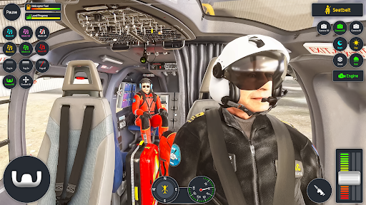 Real Helicopter Simulator ekran görüntüsü