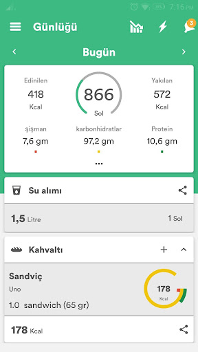 Sağlık, Diyet ve Fitness ekran görüntüsü
