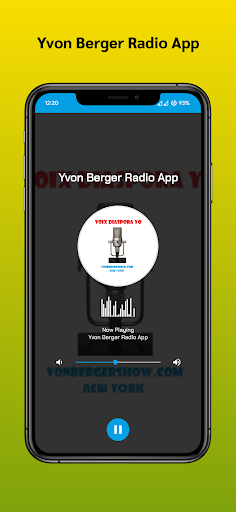 Yvon Berger Radio App ekran görüntüsü