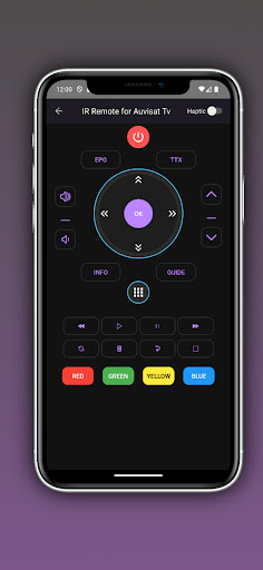 Remote for Auvisat tv ekran görüntüsü