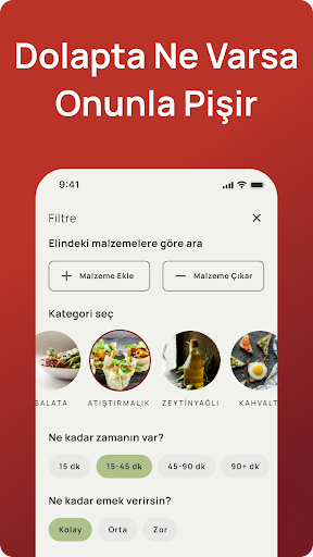 tarifist: yemek sosyal medyası ekran görüntüsü