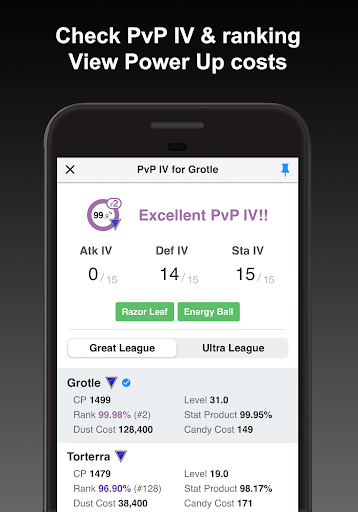 Poke Genie -Remote Raid IV PvP ekran görüntüsü