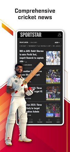 Sportstar - Live Sports & News ekran görüntüsü