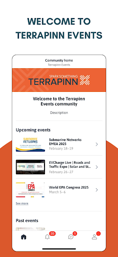 Terrapinn Events ekran görüntüsü