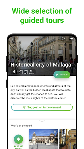 Malaga Tour Guide:SmartGuide ekran görüntüsü