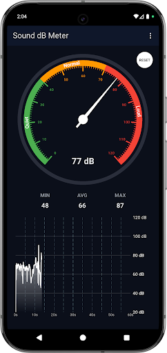 Sound Decibel Meter ekran görüntüsü