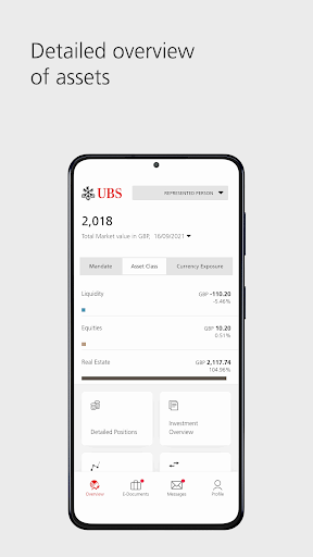 UBS WMJE: Mobile Banking ekran görüntüsü