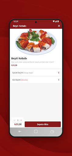 Myrezzta Yemek Sipariş ekran görüntüsü