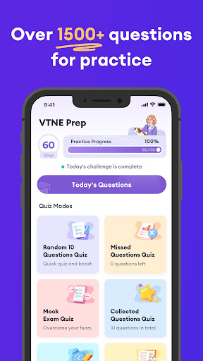 VTNE Test Prep 2026 ekran görüntüsü