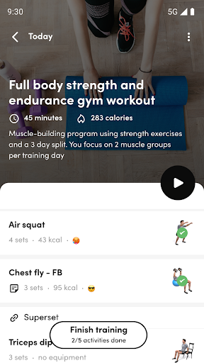 O2 Fitness ekran görüntüsü