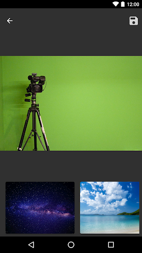 Chroma Key (Beta) ekran görüntüsü