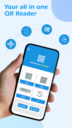 QR Barcode Scanner & Generator ekran görüntüsü