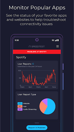 Speedtest by Ookla ekran görüntüsü