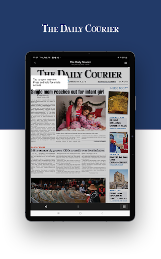 Kelowna Daily Courier ekran görüntüsü