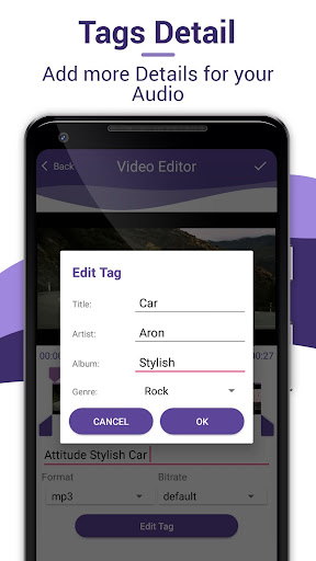 Video to Mp3 cutter- video con ekran görüntüsü