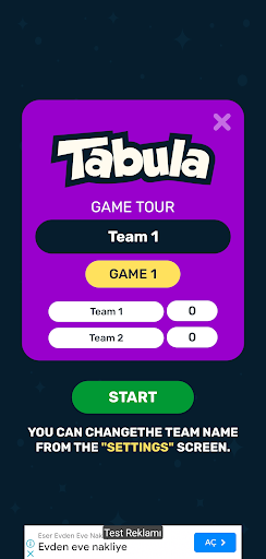 Tabula - Taboo Word Game 2024 ekran görüntüsü