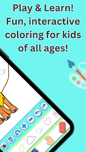 Coloring book: Play & Learn ekran görüntüsü