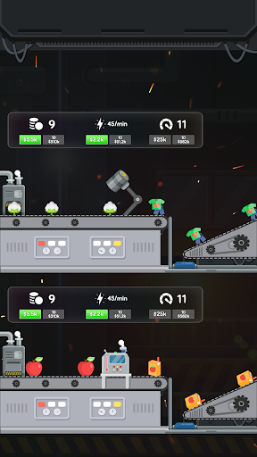 Idle Factory Clicker Tycoon 3D ekran görüntüsü