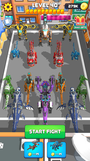 Vehicle Dinosaur Clash Battle ekran görüntüsü