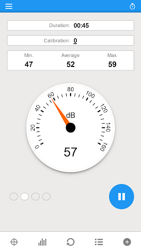 Sound Meter App ekran görüntüsü