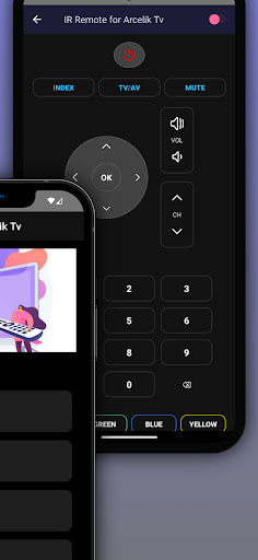 Remote for Arcelik tv ekran görüntüsü