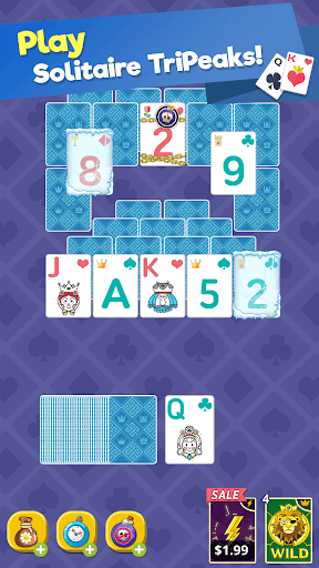 Theme Solitaire Tripeaks Tri T ekran görüntüsü