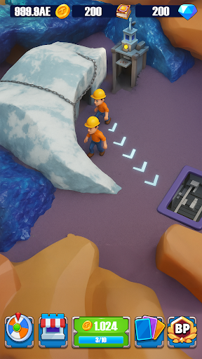 Idle Gold Miner: Kaz ve Yönet ekran görüntüsü