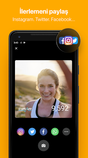 StepsApp Adım Sayar ekran görüntüsü