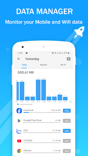 Data Manager - Speed Test ekran görüntüsü