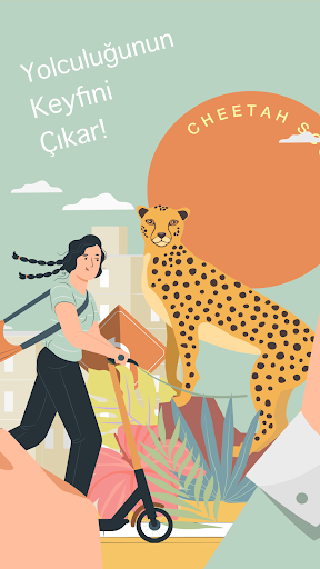 Cheetah Scooter ekran görüntüsü