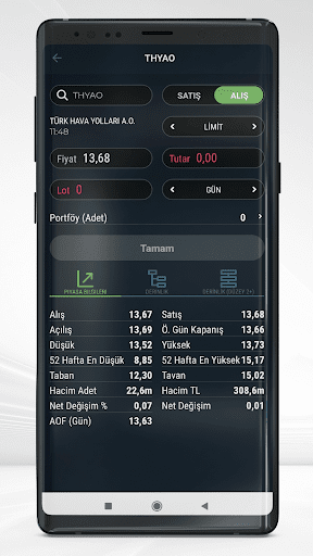 GCM Borsa Trader ekran görüntüsü