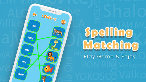 Kids Spelling Match Games ekran görüntüsü